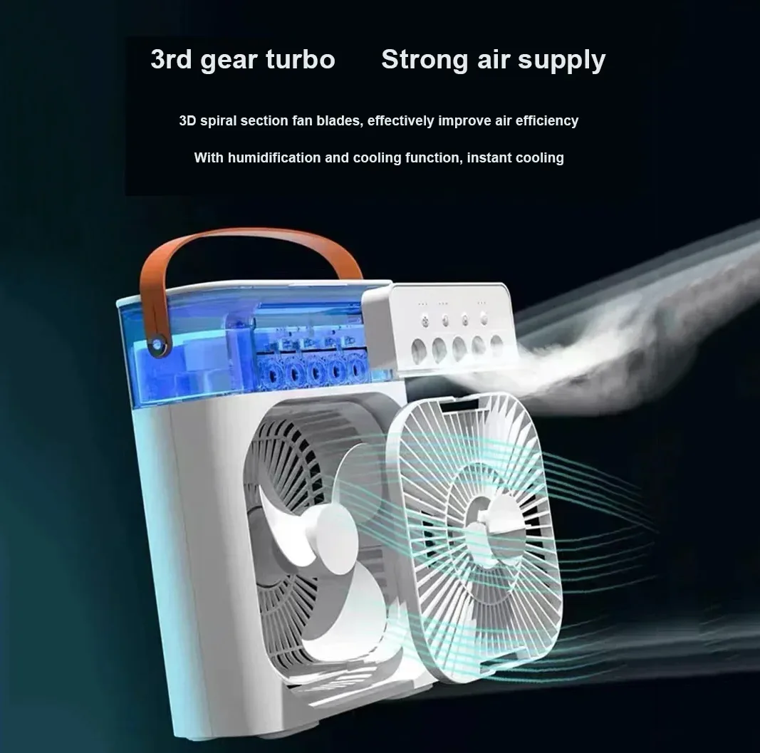پنکه رومیزی مدل مه پاش 3in1 Air Cooler