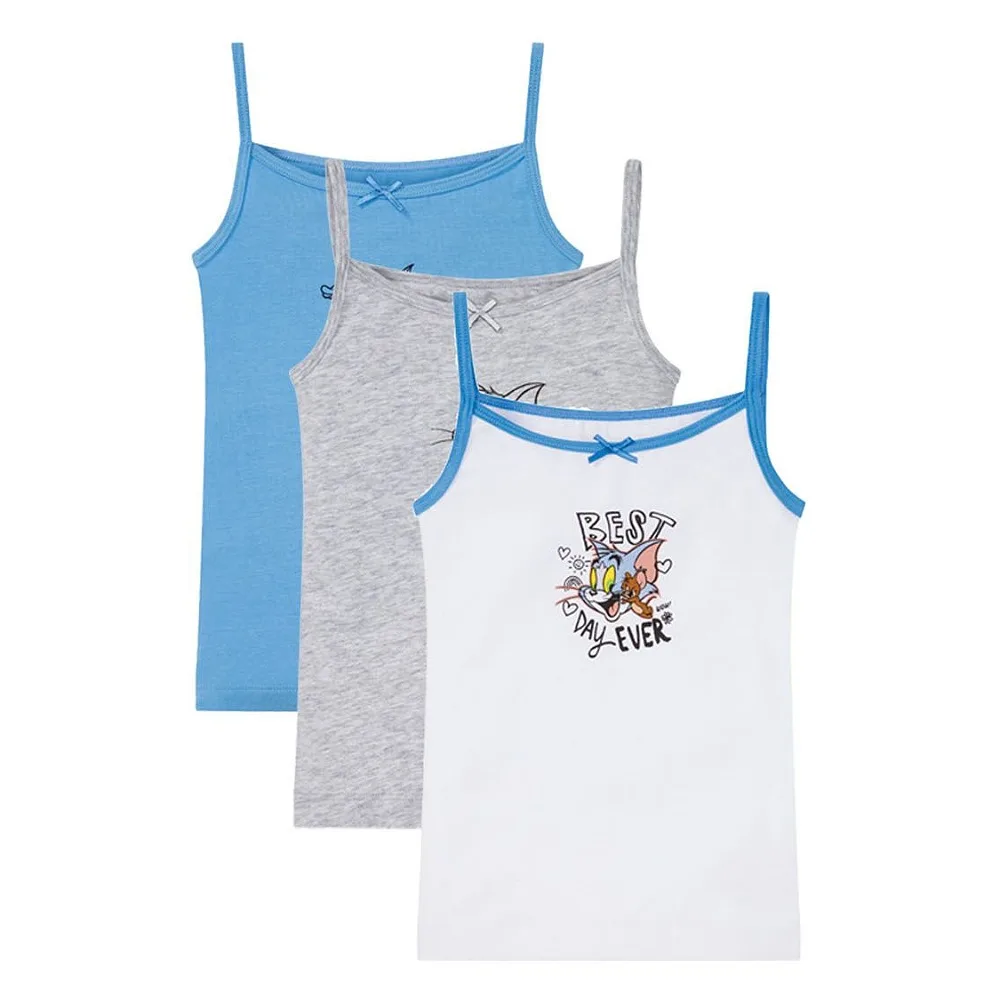 تاپ دخترانه لوپیلو مدل تام و جری مجموعه 3 عددی