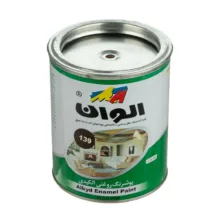 رنگ روغنی قهوه ای تیره الوان مدل ALCO-2009 حجم 1000 میلی لیتر