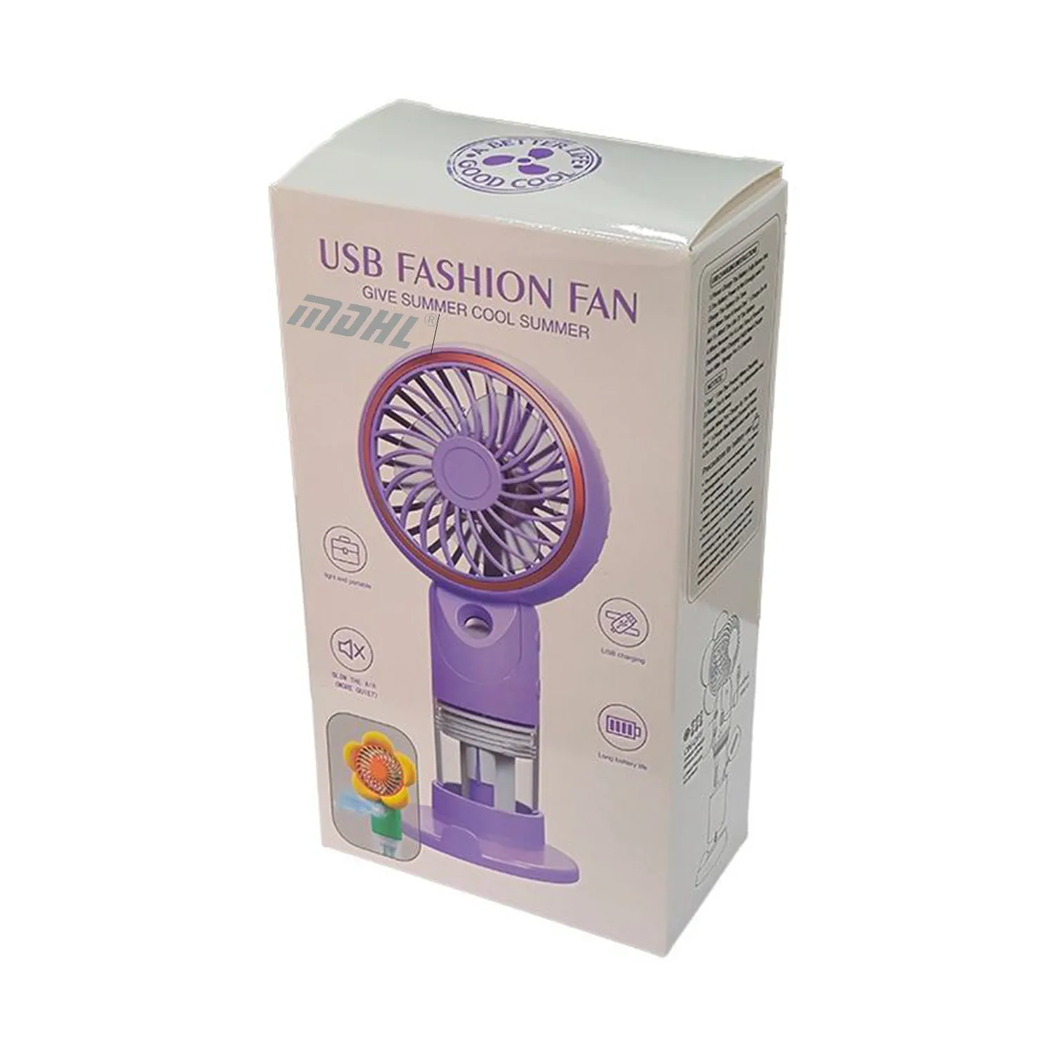پنکه دستی ام دی اچ ال مدل مه پاش کد SD-23