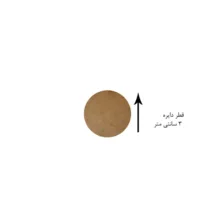 اسلایس چوبی دکوماتوس مدل رزین اپوکسی 3 بسته 30 عددی