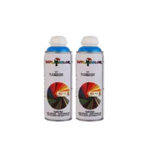 اسپری آبی فلورسنت دوپلی کالر مدل Blue Fluorescent حجم 400 میلی لیتر مجموعه 2 عددی