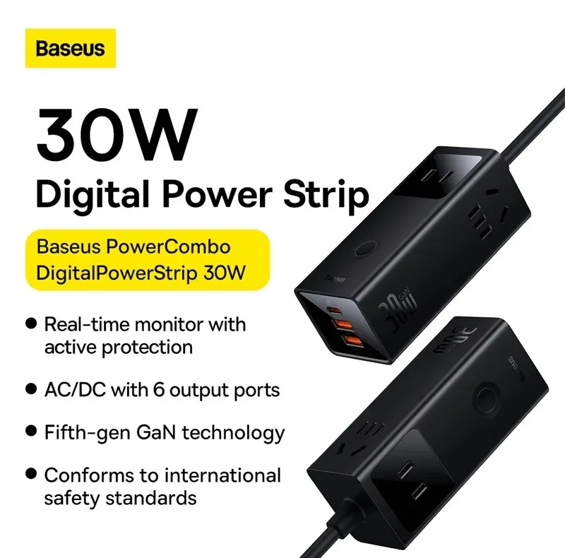 چندراهی برق بیسوس مدل PowerCombo 30W