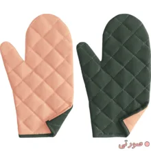 دستکش فر راولا کد N109 مجموعه 2 عددی