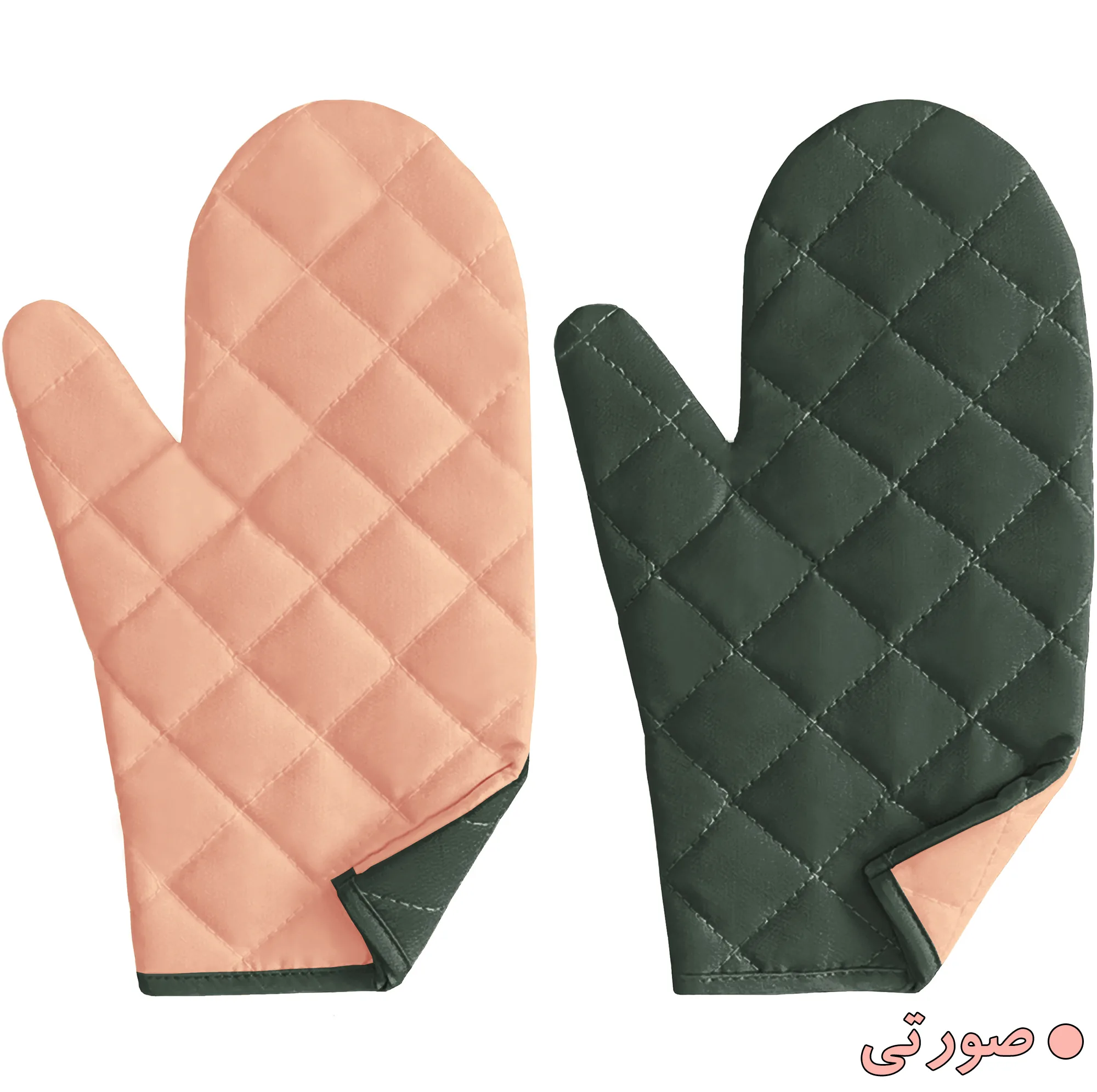 دستکش فر راولا کد N109 مجموعه 2 عددی