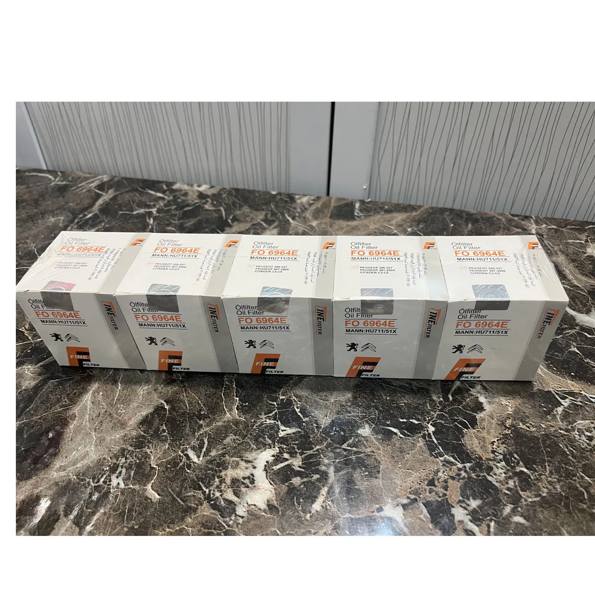 فیلتر روغن خودرو فاین فیلتر مدل FO6964E مناسب برای h30 cross بسته 5 عددی