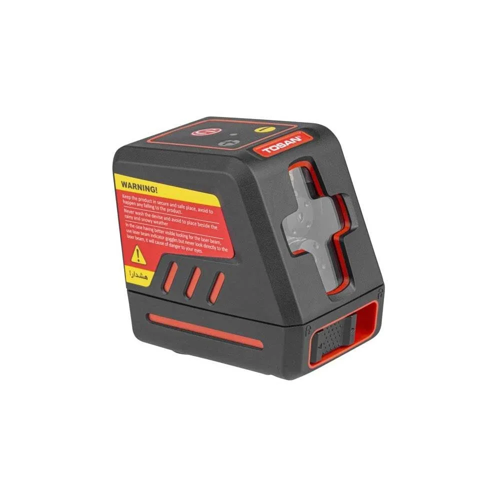 تراز لیزری توسن مدل M2010RLL نور قرمز دو خط