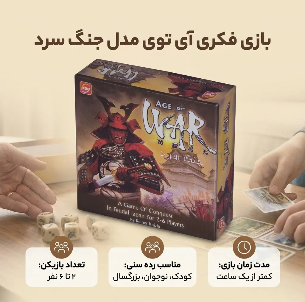 بازی فکری آی توی مدل جنگ سرد کد W01
