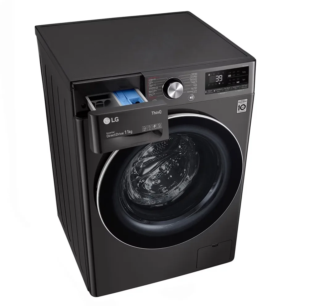 ماشین لباسشویی 11 کیلوگرم اتوماتیک ال جی مدل WR9011PBG