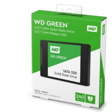 اس اس دی اینترنال وسترن دیجیتال مدل Green ظرفیت 240 گیگابایت