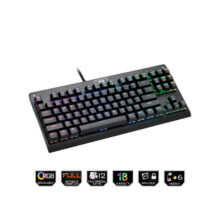 کیبورد مخصوص بازی ردراگون مدل Dark Avenger K568 Rainbow
