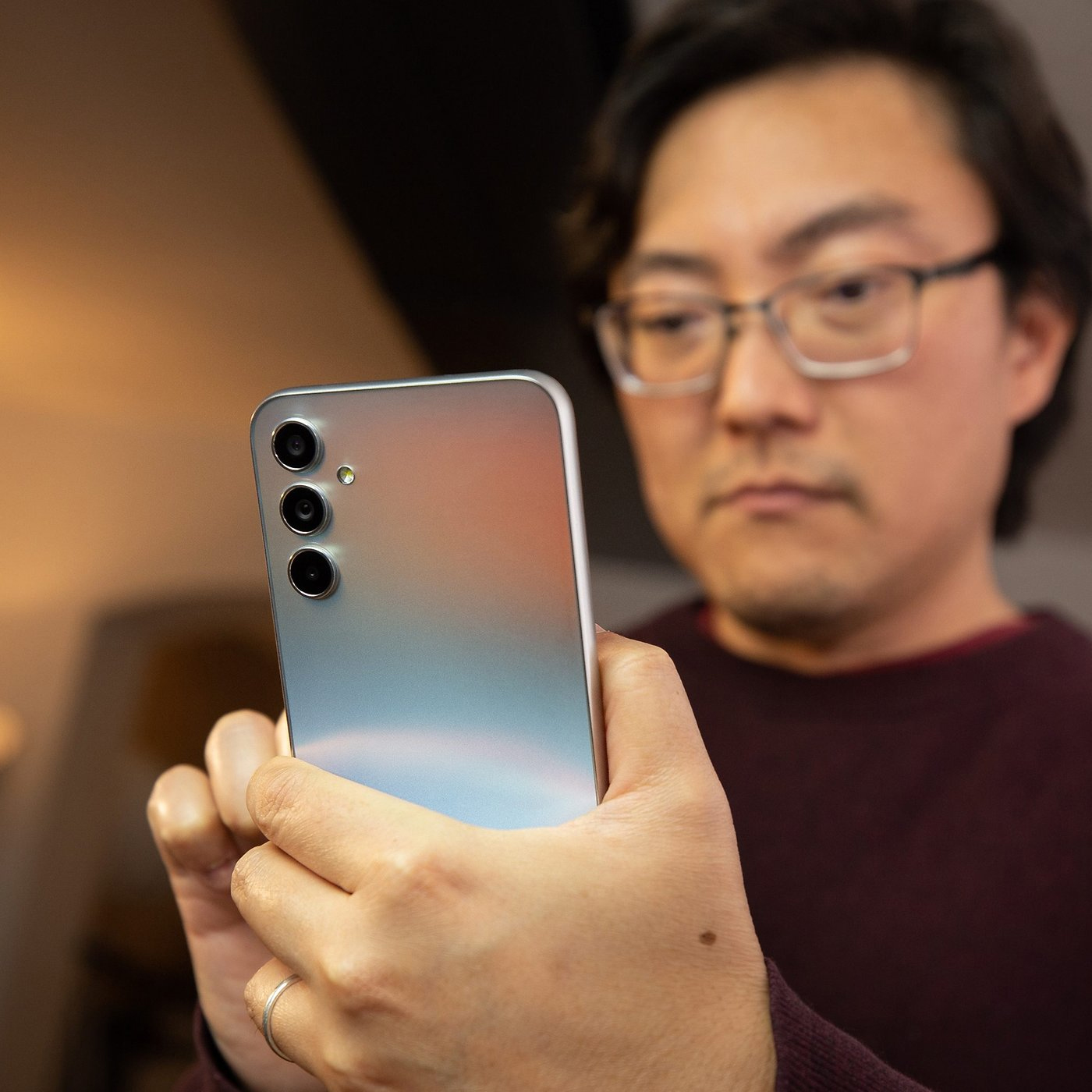 گوشی موبایل سامسونگ مدل Galaxy A05s دو سیم کارت ظرفیت 64 گیگابایت و رم 4 گیگابایت به همراه شارژر 25وات سامسونگ