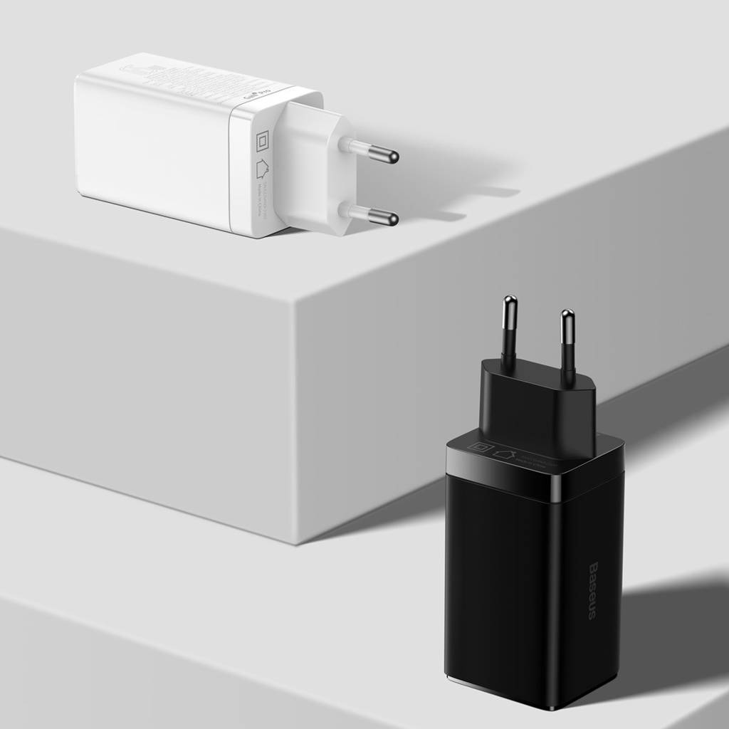 شارژر دیواری باسئوس مدل GaN3 Pro-65W به همراه کابل USB-C