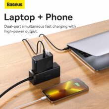 شارژر دیواری باسئوس مدل Baseus GaN5 Pro 100W CCGP090201