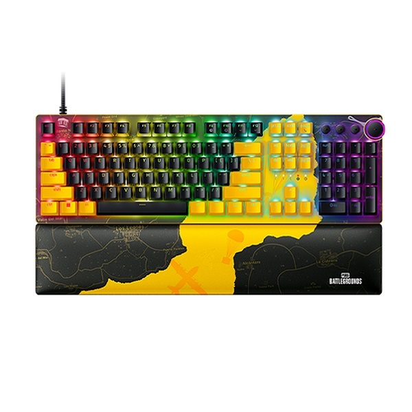 کیبورد مخصوص بازی ریزر مدل Huntsman V2 PUBG  (Linear Red Switch)