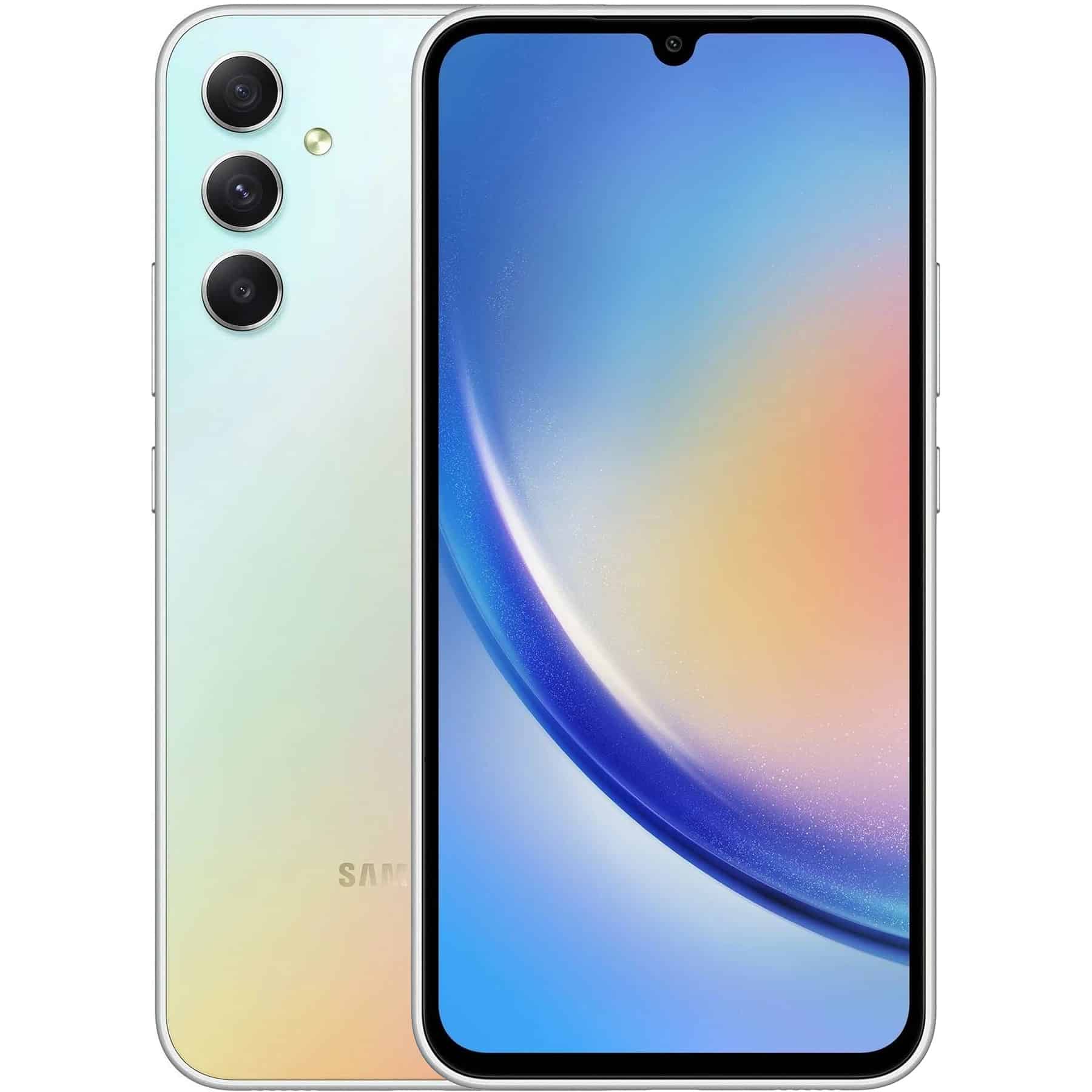 گوشی موبایل سامسونگ مدل Galaxy A34 5G دو سیم کارت ظرفیت 128 گیگابایت و رم 8 گیگابایت به همراه شارژر سامسونگ  - ویتنام