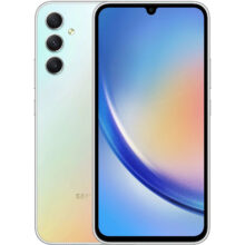 گوشی موبایل سامسونگ مدل Galaxy A34 5G دو سیم کارت ظرفیت 128 گیگابایت و رم 8 گیگابایت به همراه شارژر 25وات سامسونگ