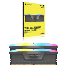 رم دسکتاپ DDR5 دو کاناله 7200 مگاهرتز CL34 کورسیر مدل  VENGEANCE RGB ظرفیت 32 گیگابایت