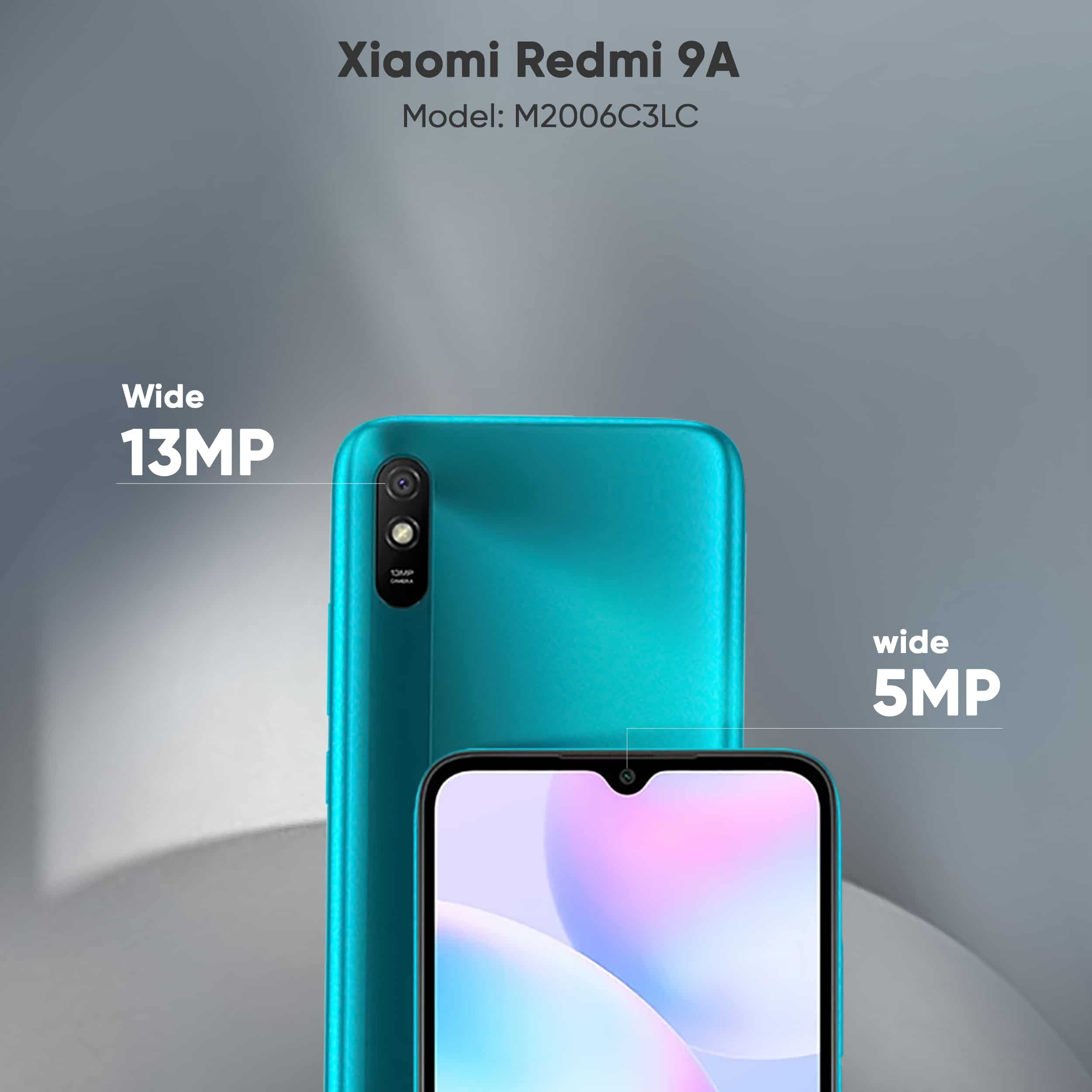 گوشی موبایل شیائومی مدل Redmi 9A M2006C3LC دو سیم کارت ظرفیت 64 گیگابایت و رم 4 گیگابایت