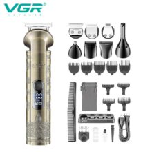 ست ماشین اصلاح موی صورت و بدن وی جی ار مدل V-110