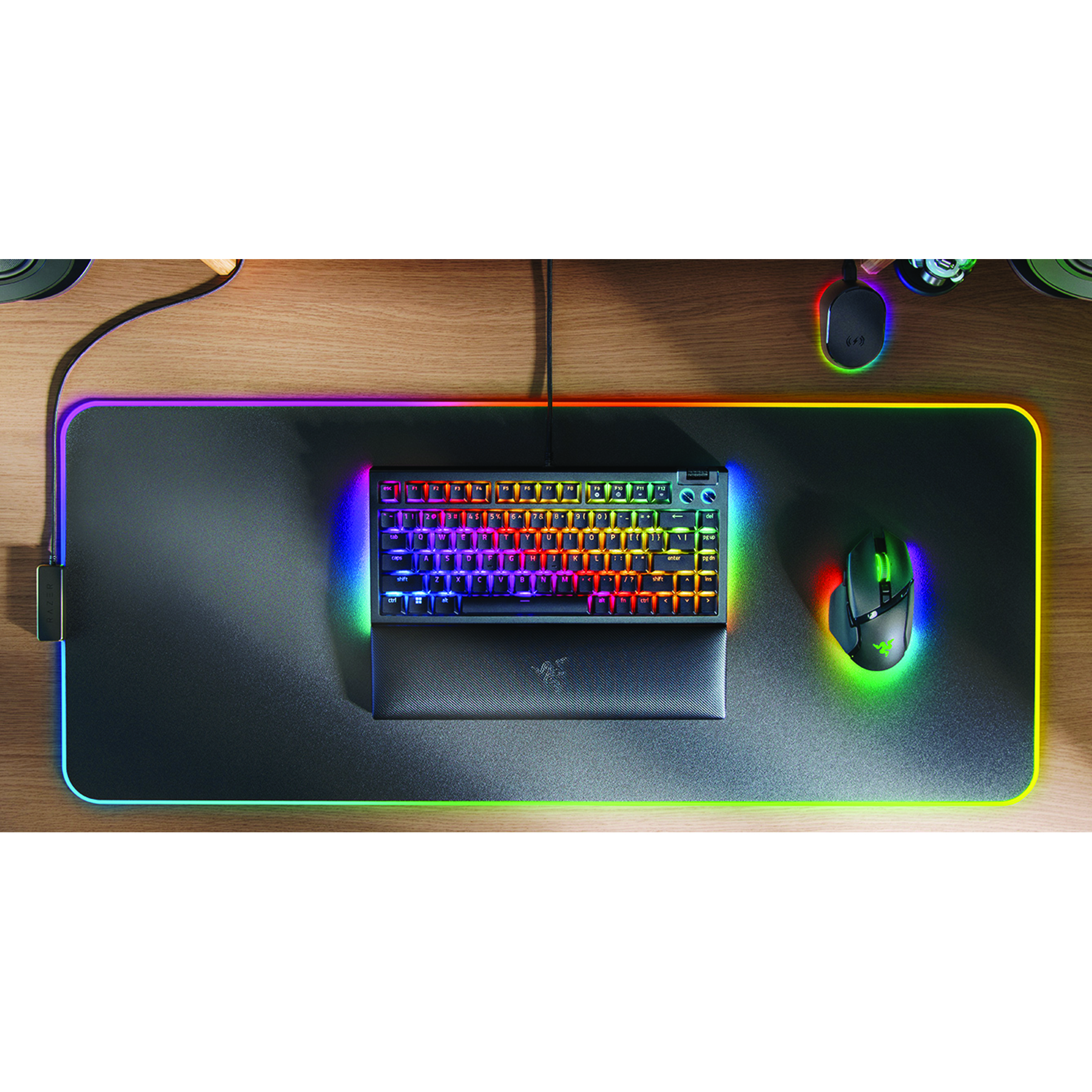 کیبورد مخصوص بازی ریزر مدل blackwidow v4 75