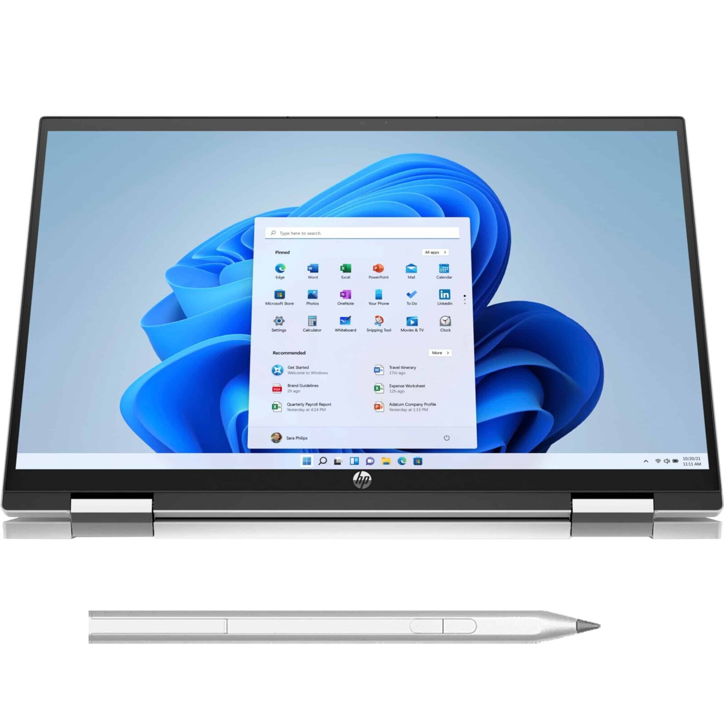 لپ تاپ 15.6 اینچی اچ‌ پی مدل Pavilion 15 x360 ER100-i5 1235U 16GB 512SSD