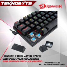 کیبورد مخصوص بازی ردراگون مدل JAX PRO K613P