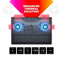 لپ تاپ 16.1 اینچی اچ‌ پی مدل OMEN Gaming 16-wd0063-i7 13620H 16GB 1SSD RTX4050