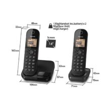 تلفن بی سیم پاناسونیک مدل KX-TGC412