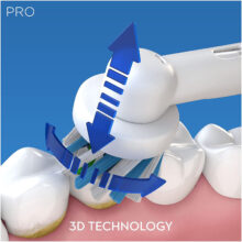 مسواک برقی اورال-بی مدل Pro 600 Cross Action