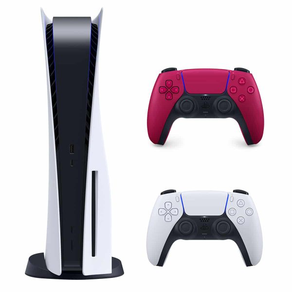 کنسول بازی سونی مدل PlayStation 5 ظرفیت 825 گیگابایت ریجن 1218 آسیا به همراه دسته اضافی
