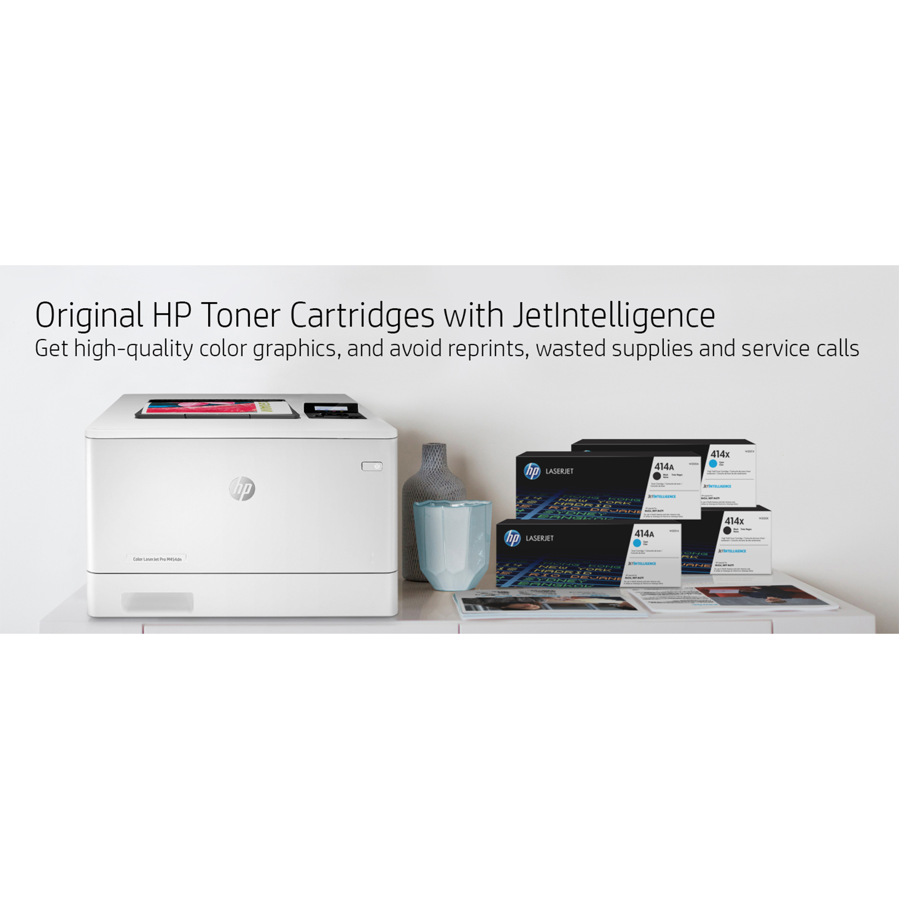 پرینتر لیزری رنگی اچ پی مدل Color LaserJet Pro M454dn