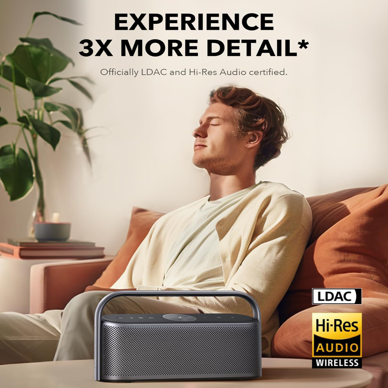 اسپیکر بلوتوثی قابل حمل انکر مدل Soundcore Motion X600/A3130