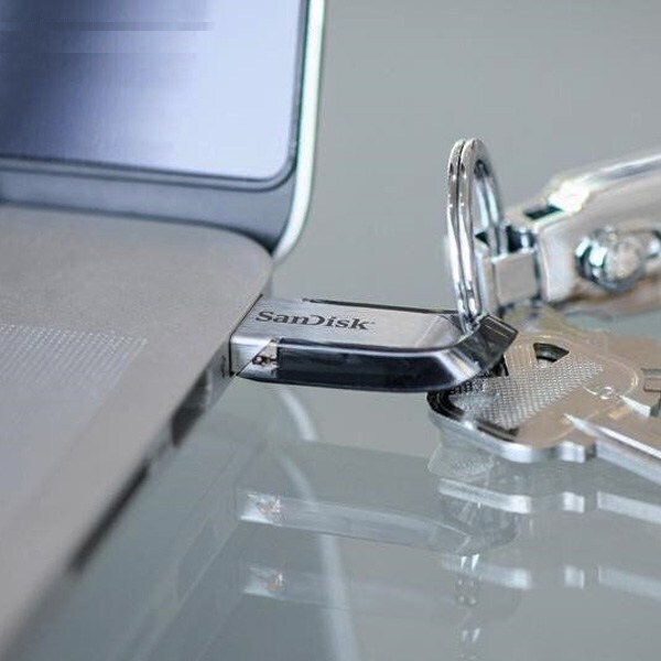 فلش مموری USB 3.0 سن دیسک مدل CZ73 ظرفیت 128 گیگابایت