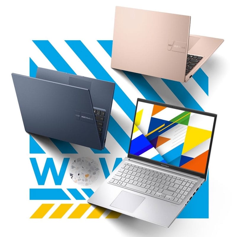لپ تاپ 15.6 اینچی ایسوس مدل Vivobook A1504VA-NJ537-i5 1335U 16GB 512SSD