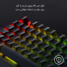 کیبورد مخصوص بازی ریزر مدل  BlackWidow V3 Tenkeyless
