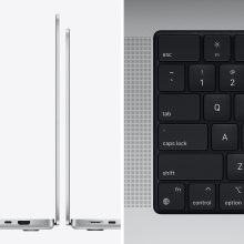 لپ تاپ 14.2 اینچی اپل مدل MacBook Z15G001WE M1 Max 2021