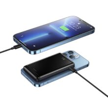 پاوربانک بیسوس مدل Magnetic Bracket ظرفیت 10000 میلی آمپر ساعت