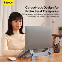 پایه نگهدارنده لپ تاپ بیسوس مدل BS-HN005