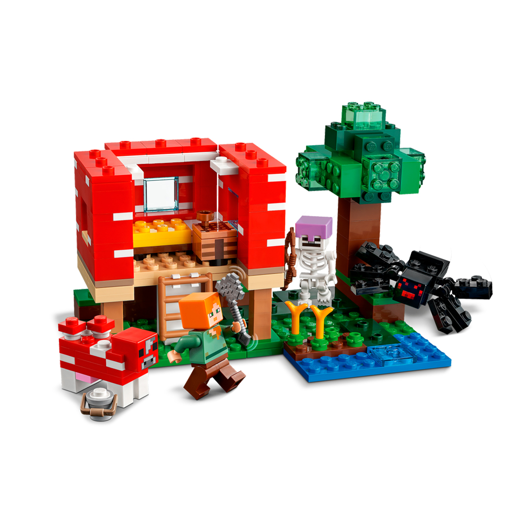 لگو مدل Minecraft The Mushroom House کد 21179