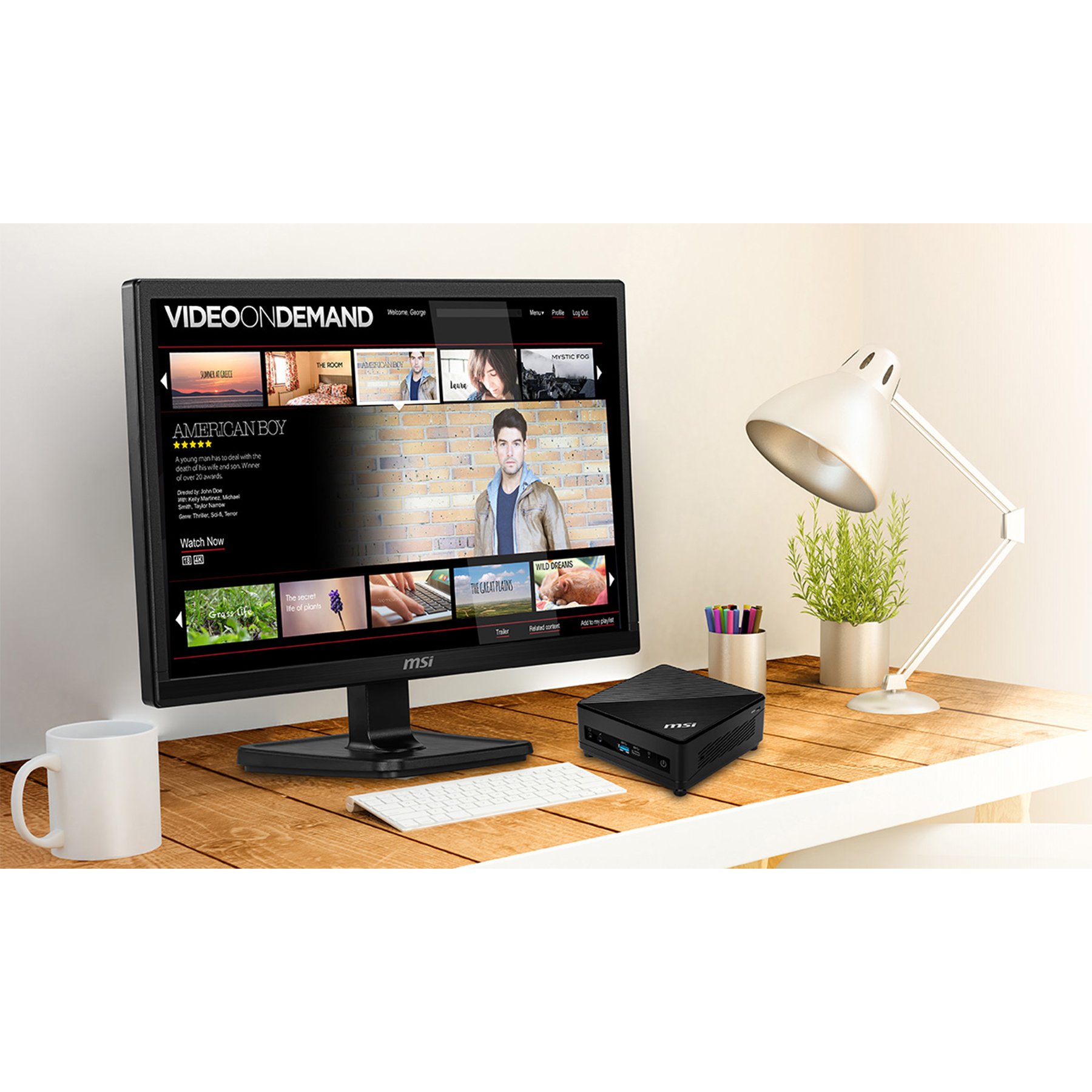 مانیتور ام اس آی مدل PRO MP221 سایز 22 اینچ