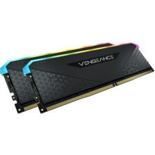 رم دسکتاپ DDR4 دو کاناله 3600 مگاهرتز CL18 کورسیر مدل VENGEANCE RGB RS ظرفیت 16 گیگابایت