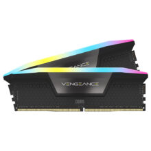 رم دسکتاپ DDR5 دو کاناله 7200 مگاهرتز CL40 کورسیر مدل VENGEANCE RGB ظرفیت 32 گیگابایت