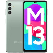 گوشی موبایل سامسونگ مدل Galaxy M13 دو سیم کارت ظرفیت 64 گیگابایت و رم 4 گیگابایت – پک هند اکتیو
