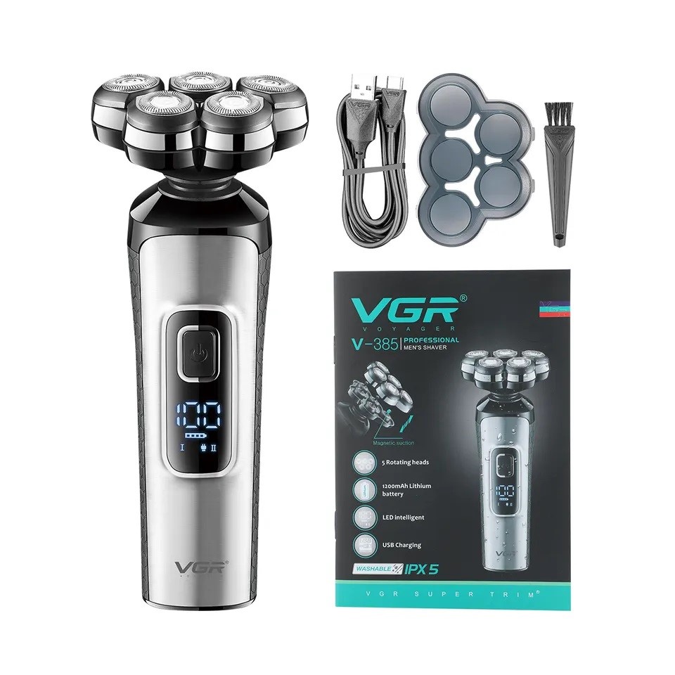 ماشین اصلاح موی صورت وی جی ار مدل V-385