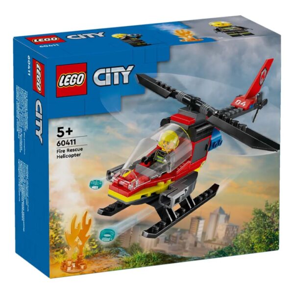 لگو مدل Fire Rescue Helicopter 60411