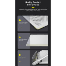 پایه نگهدارنده لپ تاپ باسئوس مدل Mesh Portable SUDD