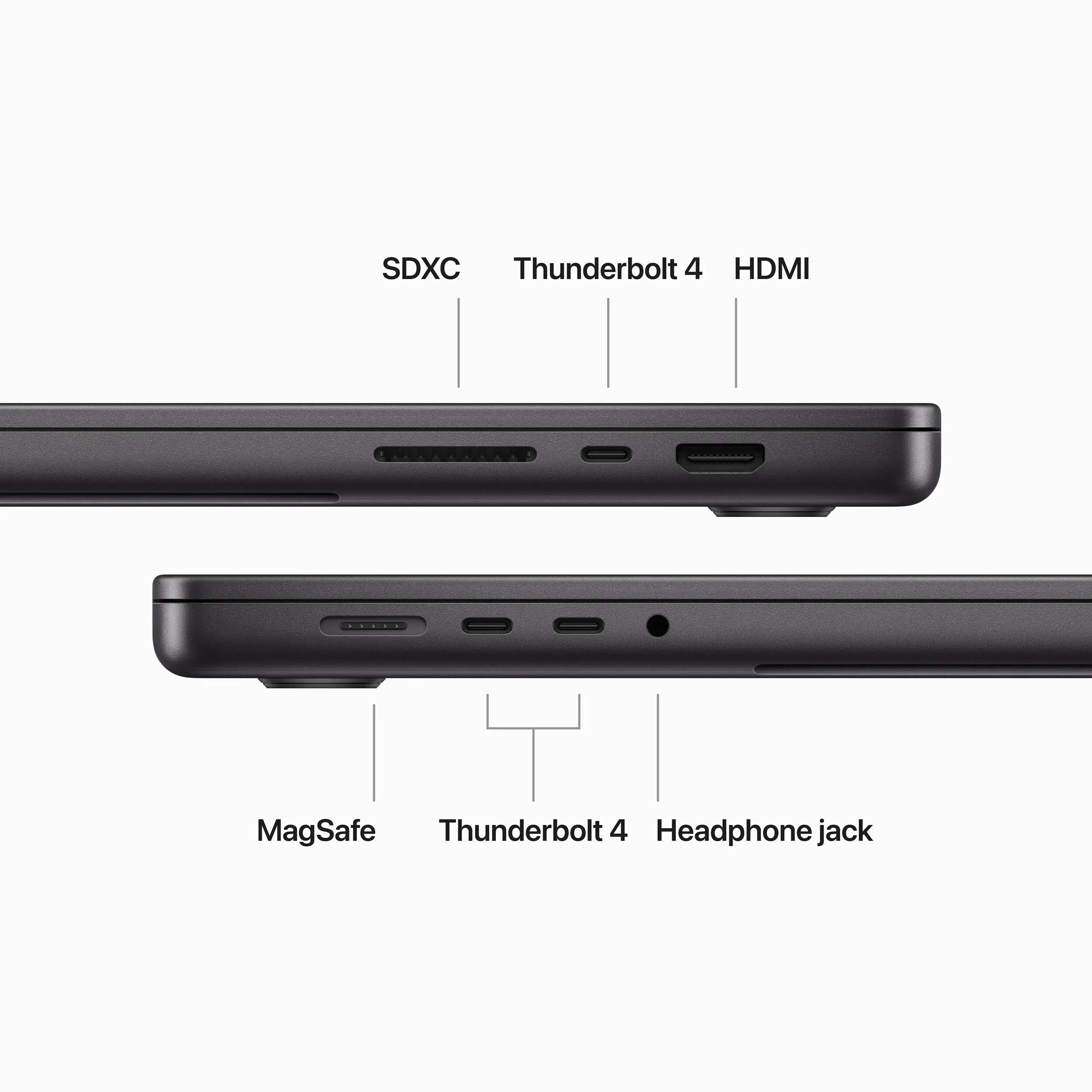 لپ تاپ 16.2 اینچی اپل مدل MacBook Pro MUW63 2023 LLA-M3 Max-48GB RAM-1TB SSD
