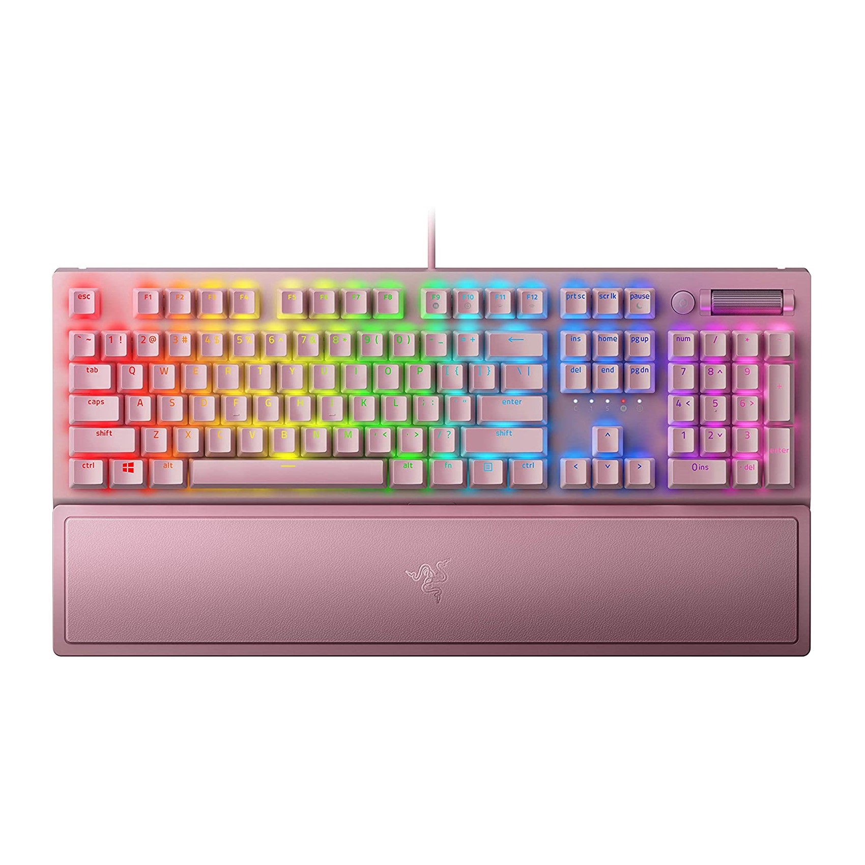 کیبورد مخصوص بازی ریزر مدل BLACKWIDOW V3 Chroma RGB With Green Switch