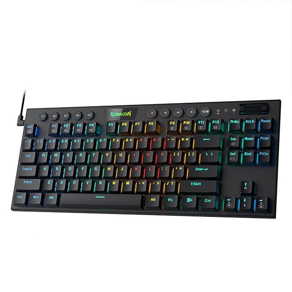 کیبورد مخصوص بازی ردراگون مدل K622 HORUS-TKL WIRED RGB